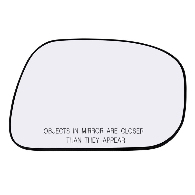 Rugged TUFF Passenger Side Mirror Glass For 2002 2003 2004 2005 2006 Toyota Camry Sedan US Built Models Right Rear Mirrors TO1325100 87931AA080 87931-AA080 Non-Heated - Image 1